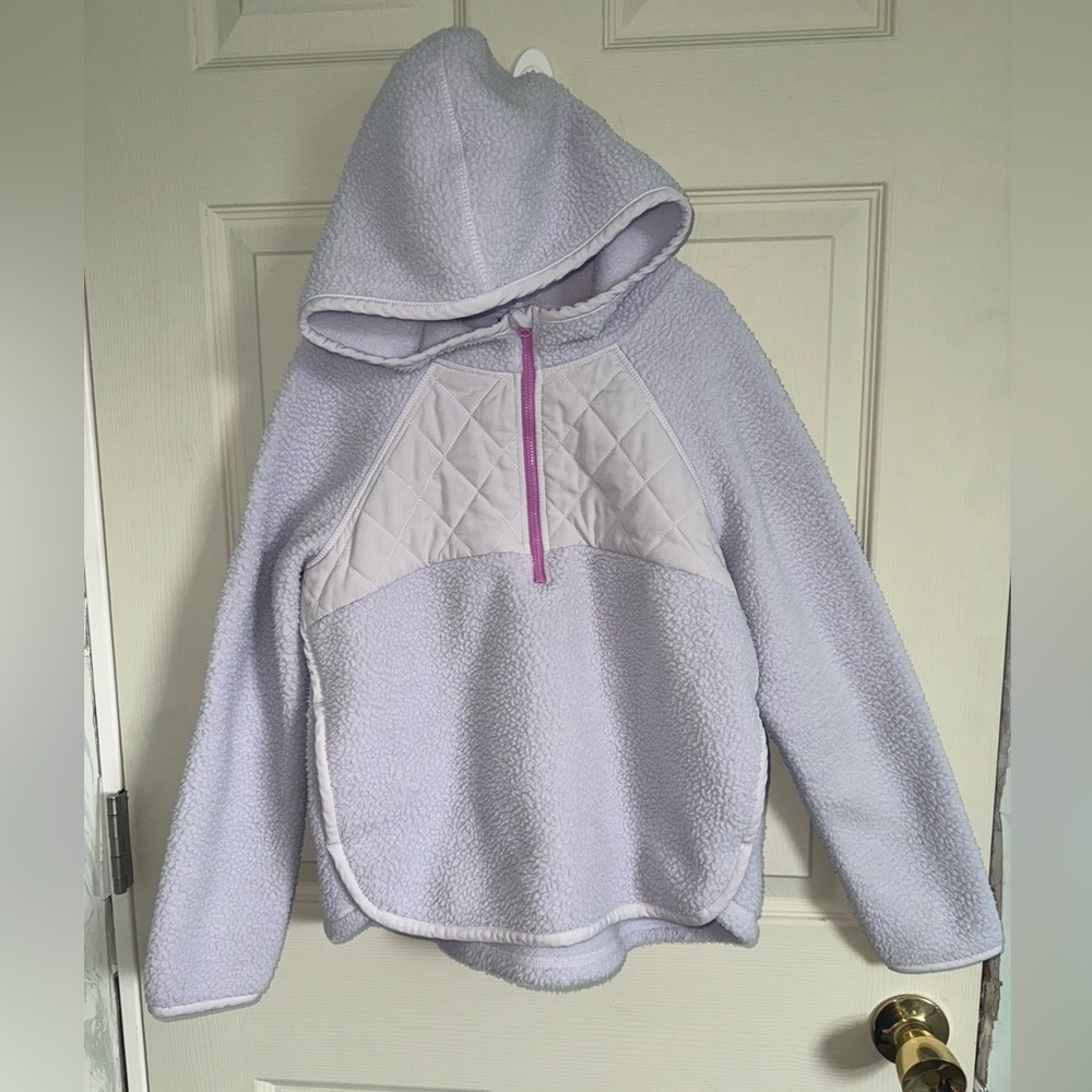 Tek Gear Lavender Hooded Fleece Pullover